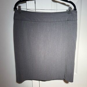George Classic Gray Pencil Skirt